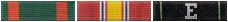 Ribbon of medals